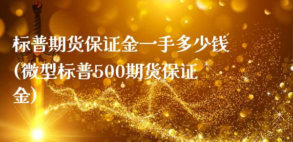 标普期货保证金一手多少钱(微型标普500期货保证金)