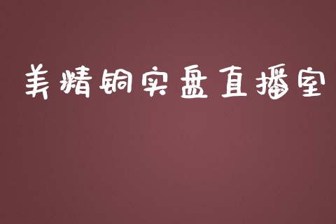 美精铜实盘直播室