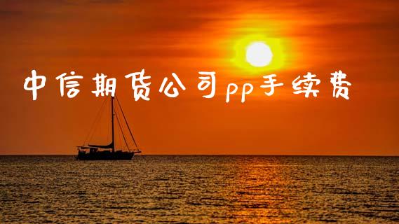 中信期货公司pp手续费