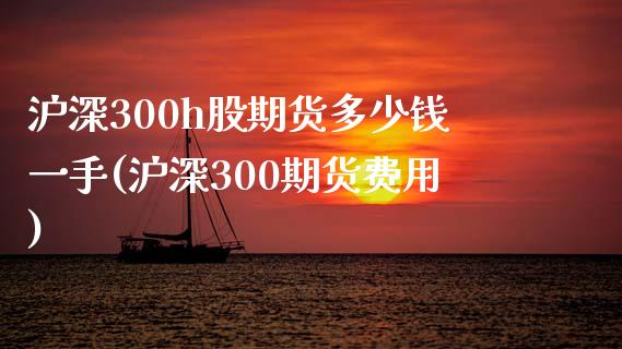 沪深300h股期货多少钱一手(沪深300期货费用)