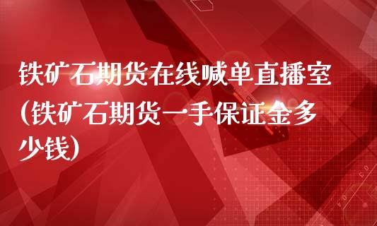 铁矿石期货在线喊单直播室(铁矿石期货一手保证金多少钱)