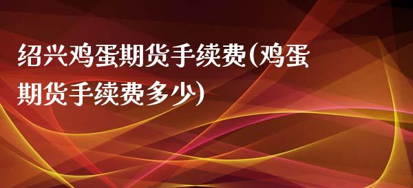 绍兴鸡蛋期货手续费(鸡蛋期货手续费多少)