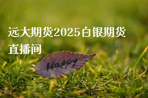 远大期货2025白银期货直播间