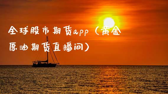 全球股市期货app（黄金原油期货直播间）