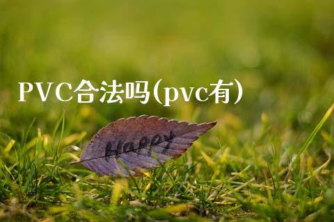 PVC合法吗(pvc有)