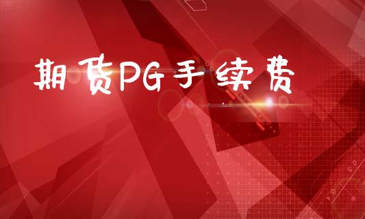 期货PG手续费