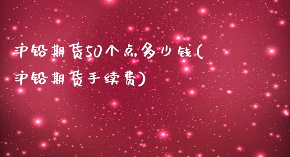 沪铅期货50个点多少钱(沪铅期货手续费)